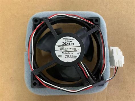 Original NEW NMB MAT 3612JL 04W S49 12V 0 3A Refrigerator Fan EBay