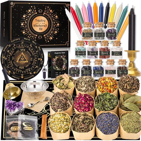 Amazon Tigejoy Witchcraft Supplies Witch Stuff Spell Kit Wiccan