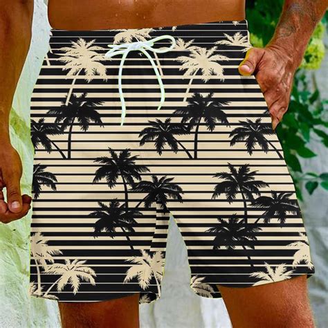 Onlyliua Men Swim Trunks Mens Swim Trunks Hawaiian Bathing Quick Dry