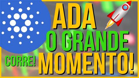 ADA CARDANO O GRANDE MOMENTO CRIPTOMOEDA VAI SUBIR MUITO SUA