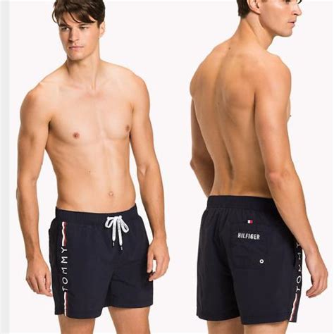 Short De Plage Tommy Hilfiger Homme Bleu Marine