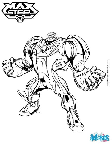 Free Printable Real Steel Coloring Pages