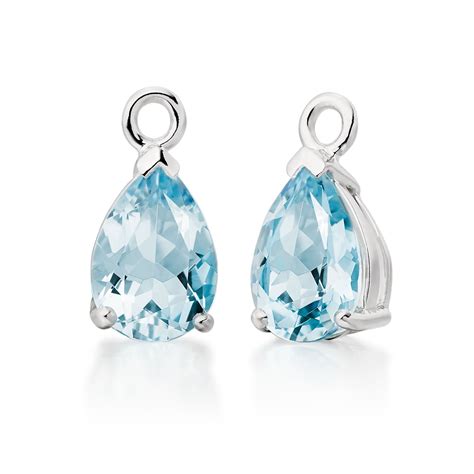 Jewelry Beauty Aquamarine Drop Craft Supplies Tools Etna Pe