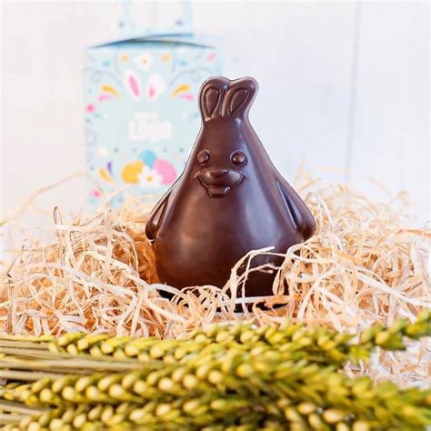 Lapin de Pâques 75g au chocolat noir 70 Bio Devis sur mesure