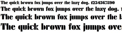 All Types Fonts Futura Black Bt