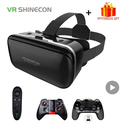 Vr Shinecon D Virtual Reality Headset Capacete Para Iphone Smartphone