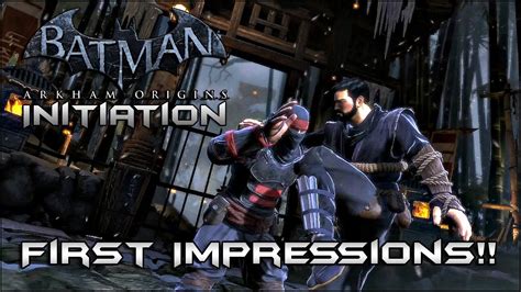 Batman Arkham Origins Initiation Dlc First Impressions Youtube