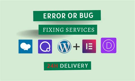 Fix Wordpress Website Issues Errors Bugs Html Css Elementor Pro