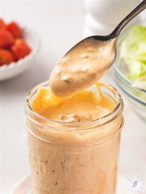 Homemade Thousand Island Dressing Recipe Belly Full