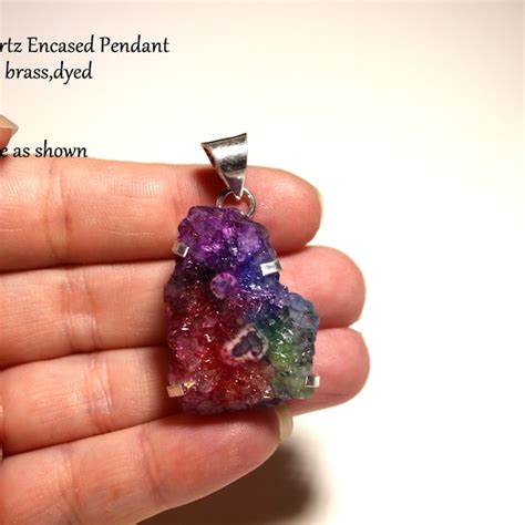 Rainbow Solar Quartz Etsy