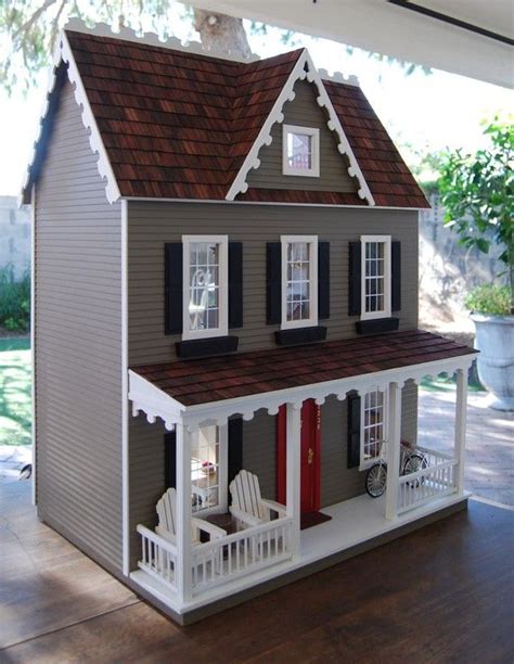 Special Edition Vermont Farmhouse Jr Dollhouse By Laneybugandco Dollhouse And Miniatures