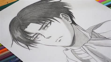 Levi Ackerman Drawing Outline