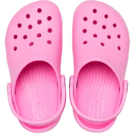 Crocs Kids Classic Clog Sandal Rose Paul Byron Shoes Ireland