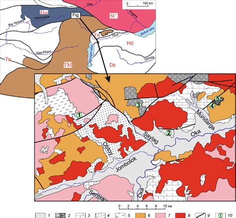 Sketch Map Of Terranes Above And Simplified Geology Of Study Area