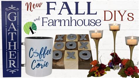 NEW FALL FARMHOUSE DIYS BUDGET FRIENDLY DIYS WITH DOLLAR TREE AND