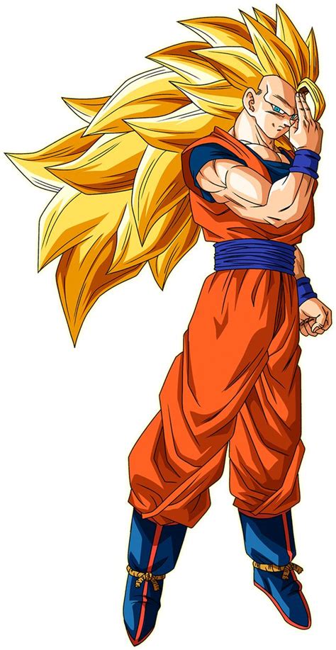 Goku Ssj3 Render 17 Db Xkeeperz By Maxiuchiha22 On Deviantart Anime