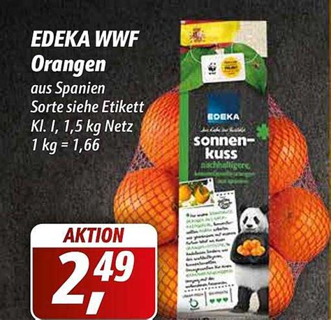 Edeka Wwf Orangen Angebot Bei Simmel 1Prospekte De