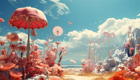 Premium AI Image Hot Summer Season