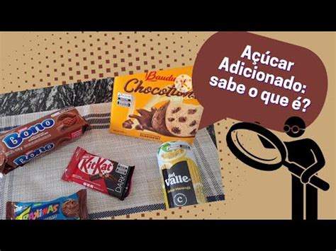 Açúcar Adicionado Rotulagem Nutricional Frontal YouTube