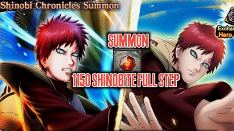 Nxb Nv Summon Gaara War Ex Rekit Shinobite Full Step Youtube