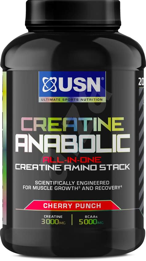 Usn Creatine Anabolic 900g Třešeň Kreatin Alzacz