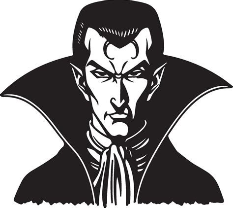 Dracula Vampire Vector Silhouette Illuatrtion 31740713 Vector Art At