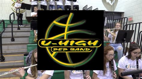 2019 12 17 Uhigh Pep Band Tuesday Game Night Youtube