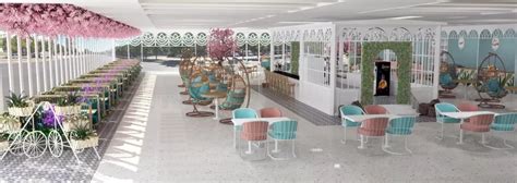 Spectacular Food Court Design | Amany Salah for interiors and more