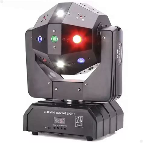 Moving Magic Ball Laser Strobo Leds Rgbw Dmx Bivolt Lorben