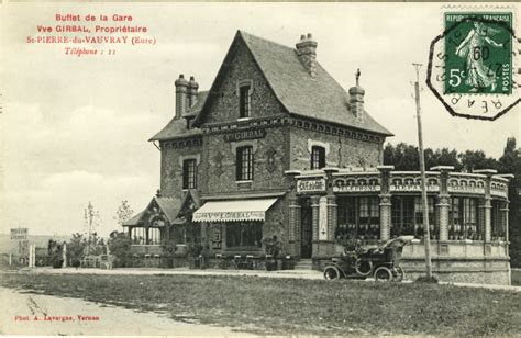 Saint Pierre Du Vauvray Carte Postale Ancienne Et Vue D Hier Et