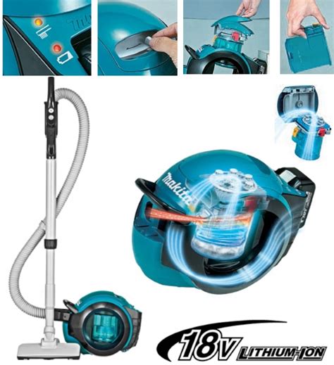 Аккумуляторный пылесос - циклон Makita DCL500Z купить. Japan Tools ...