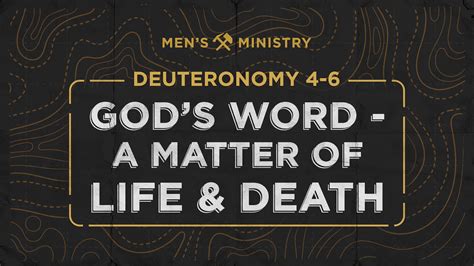 Lesson 22 - Deuteronomy 4-6 - The Mission Church