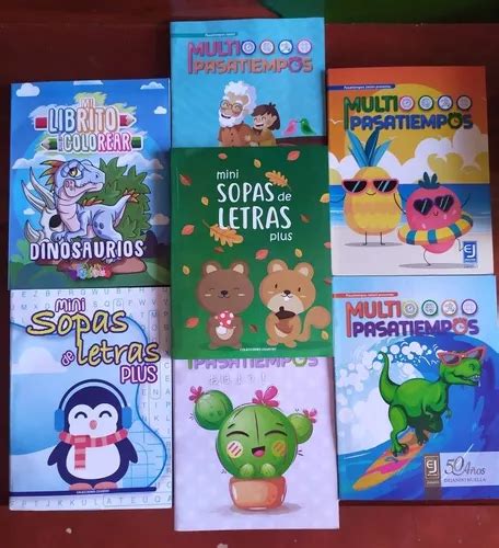 Sopa De Letras Pasatiempo Libros Actividades Laberintos En Venta En