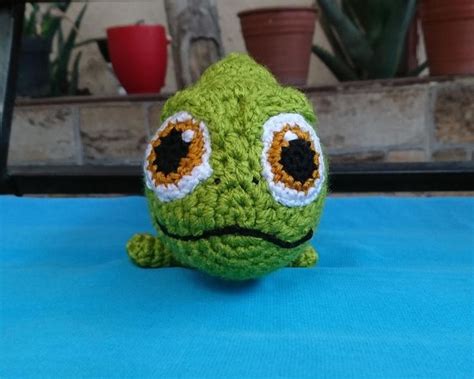 Patr N Amigurumi Camale N Pascal Tejido A Crochet Hojas En Pdf