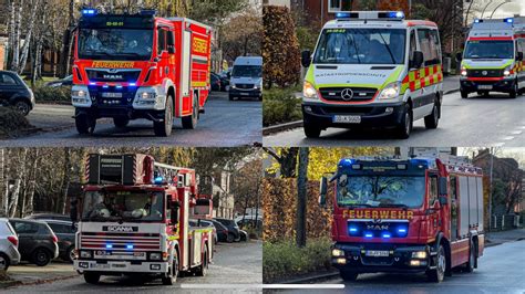 Ausnahmezustand In Bargteheide Einsatzfahrten Zum Ausnahmezustand In