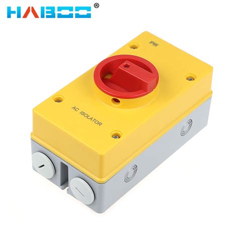 Haboo P Photovoltaic Electrical Isolator Solar Switch Pv Ac Power