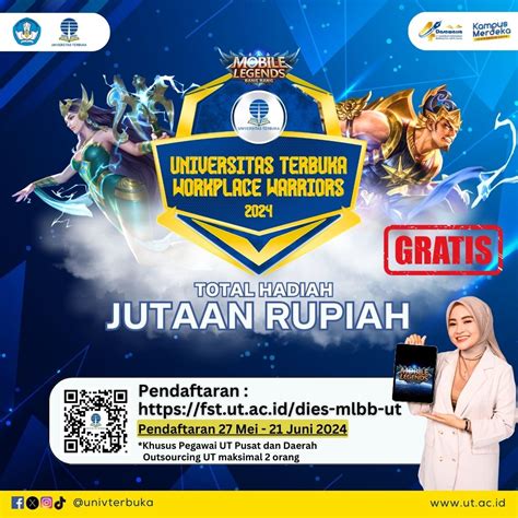 Mobile Legends Bang Bang Universitas Terbuka Workplace Warriors