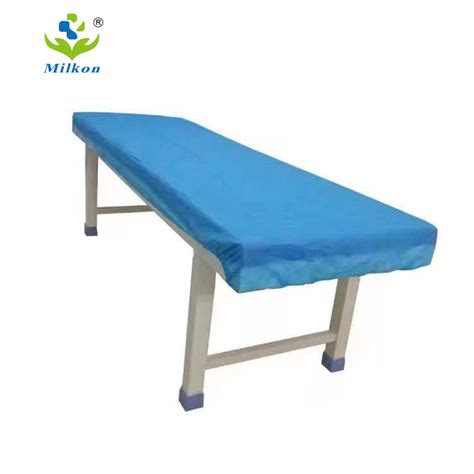 Hospital Waterproof Non Woven Disposable Blue Bed Spa Sheets Cm