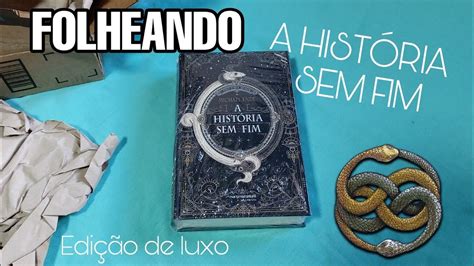 Folheando Livro A História Sem Fim Capa Dura 2021 YouTube