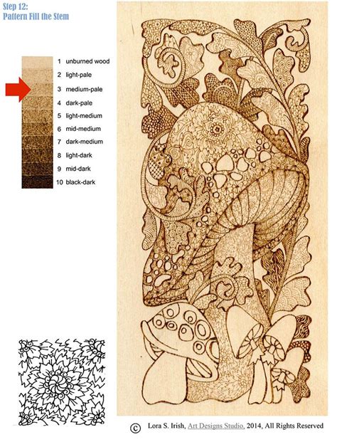 Patterns In Pyrography Projects Lora S Irish Beginner