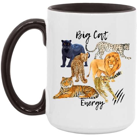 Big Cat Energy Coffee Mug, Cat Person Gift, Gift for Cat Lover - Etsy