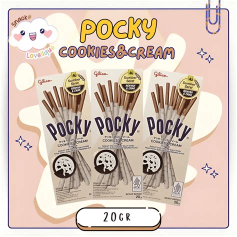 Jual Glico Pocky Mini Half Size Chocolate Strawberry Cookies Cream