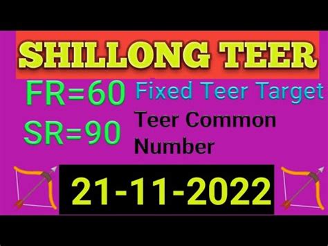 Shillong Teer Fr Success Shillong Teer Formula