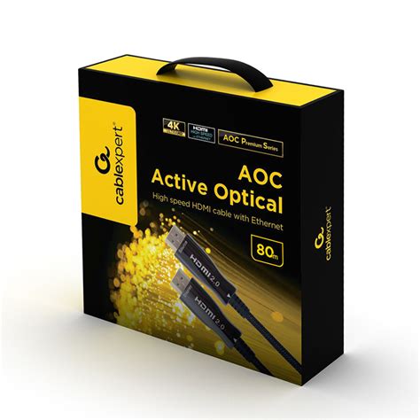 Hdmi Kabl Gembird 80m Active Optical Aoc High Speed Ethernet Aoc