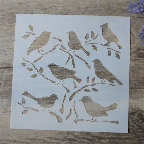 Bird DIY Craft Layering Stencils For Walls Painting Scrapbooking ...