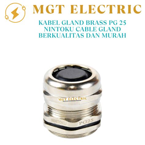 Jual Kabel Gland Brass Pg Nintoku Cable Gland Berkualitas Dan Murah