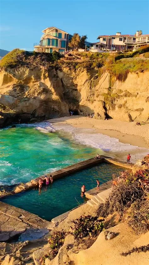 Secret Pools Thousand Steps Laguna Beach Laguna Beach California