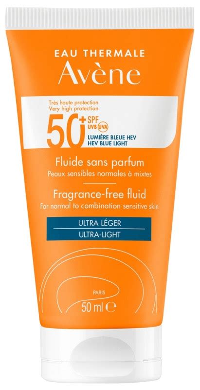 Fluide Solaire Spf50 Sans Parfum Avène Protection Solaire