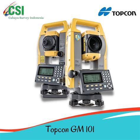 Jual Total Station Topcon GM 105 SDR Basic Reflectorles Shopee Indonesia