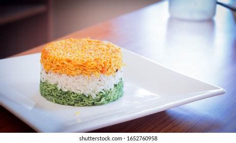 Indian Tri Colour Rice Recipe Stock Photo 1652760958 Shutterstock